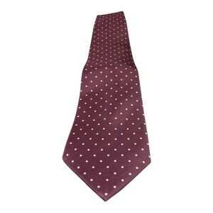 Men’s Ralph Lauren Purple Label polka dot 100% silk tie